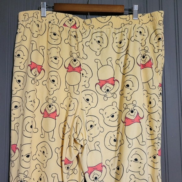 Disney Winnie the Pooh Fleece Pajama Lounge Pants Women's Size Large - Picture 5 of 6